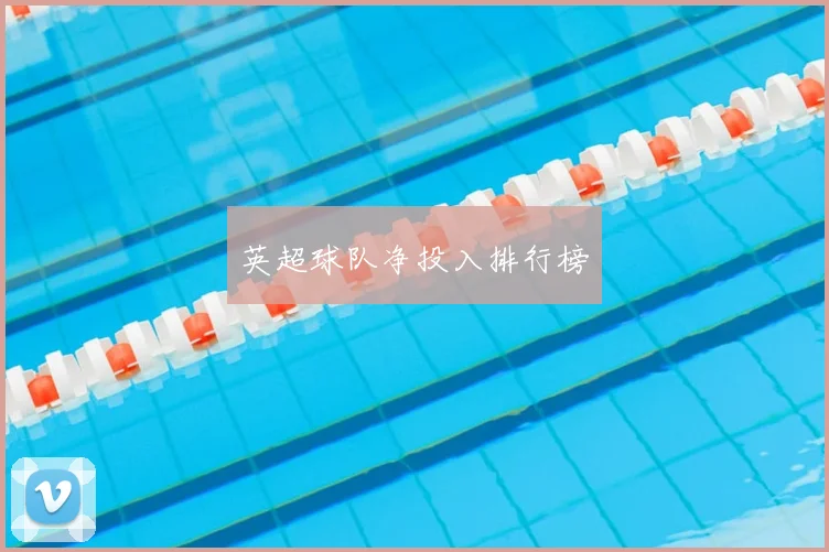 英超球队净投入排行榜